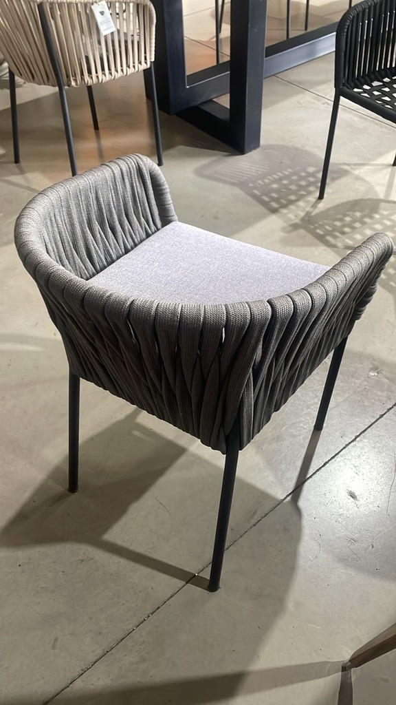 PUNTA MITA SILLA PARA EXTERIOR cuerda ancha - X23 *pieza única