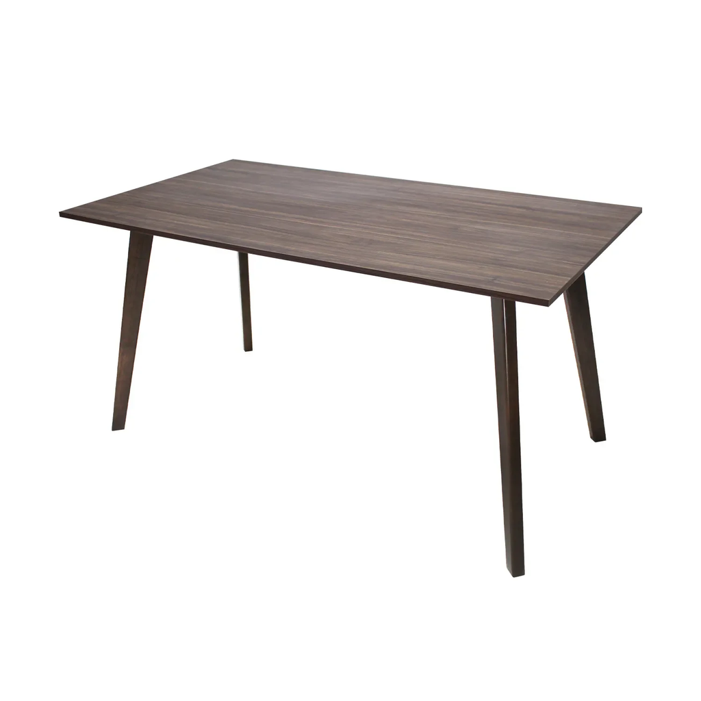 ULU MESA DE COMEDOR RECTANGULAR 150 NOGAL- JM26 *Quedan pocos 