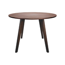 CONTEMPO MESA DE COMEDOR CIRCULAR 100 TONO NOGAL - JM26 *Quedan pocos 