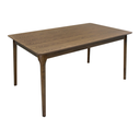 MADEIRA MESA DE COMEDOR RECTANGULAR 150x90 NOGAL - JM26
