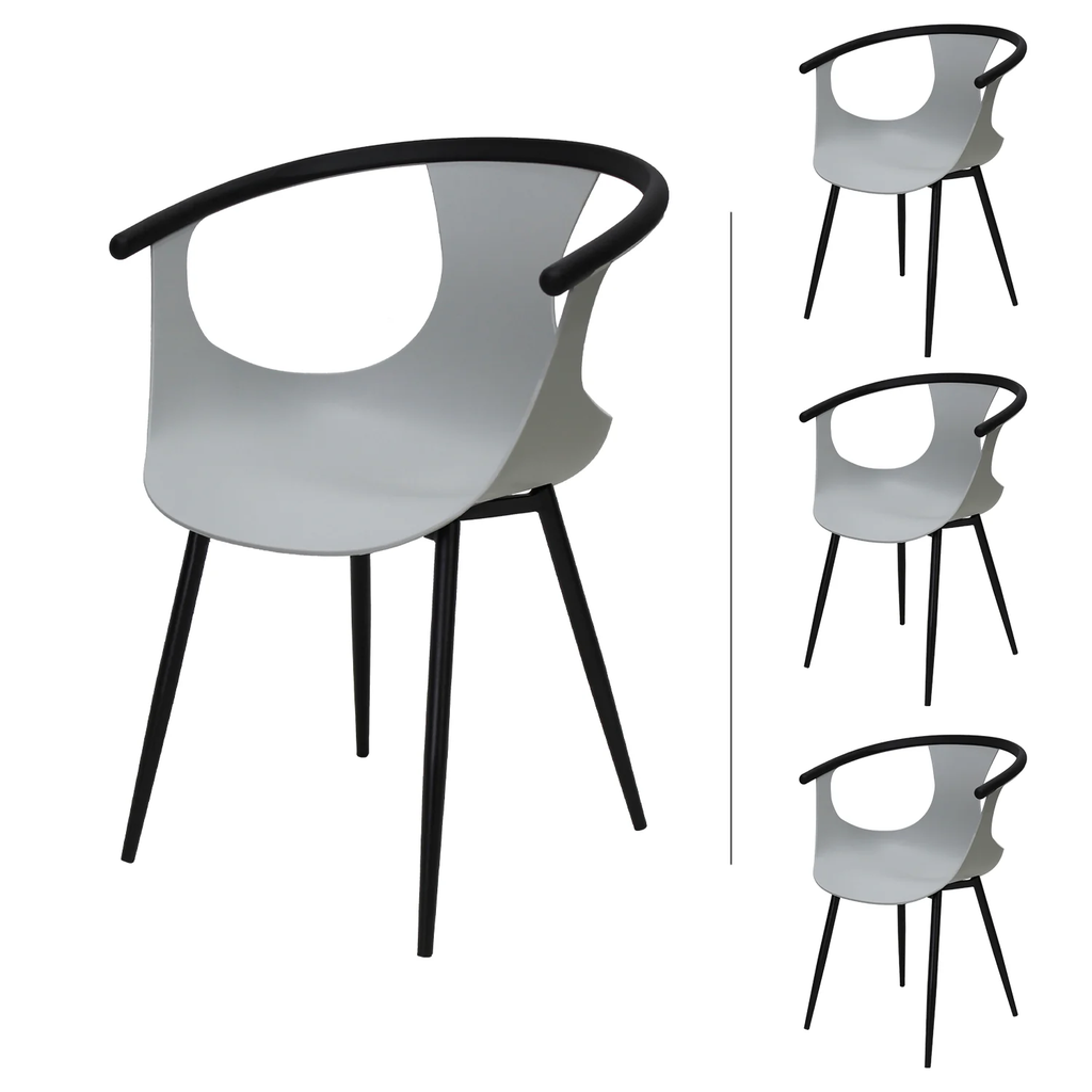 ZARO SILLA set 4 GRIS - JM26