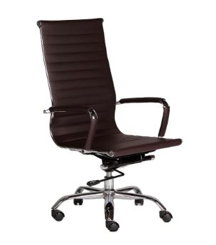 CADIZ ECO SILLA OFICINA RESPALDO ALTO CAFE - MO26 *quedan pocas