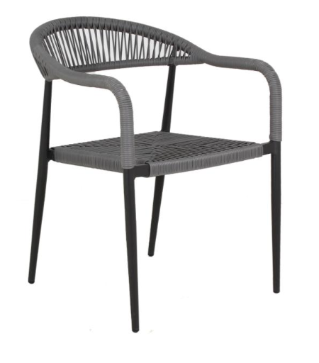 MAUI SILLA PARA EXTERIOR GRIS - MO26