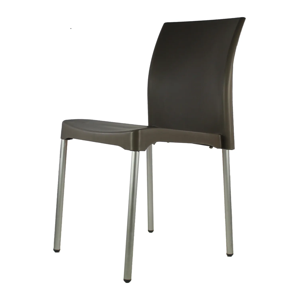 VIVAN set 6 SILLAS 100% EXTERIOR GRIS - JM26