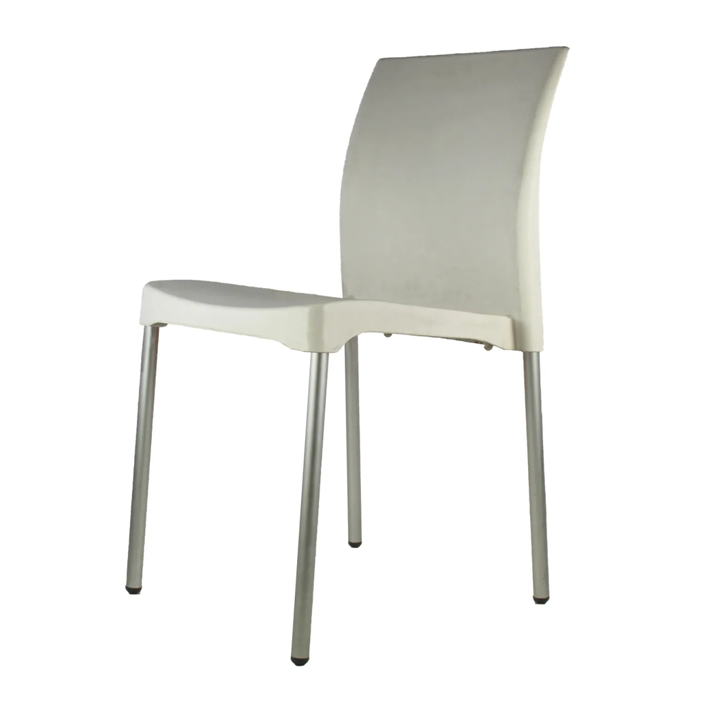 VIVAN set 6 SILLAS 100% EXTERIOR BLANCO - JM26