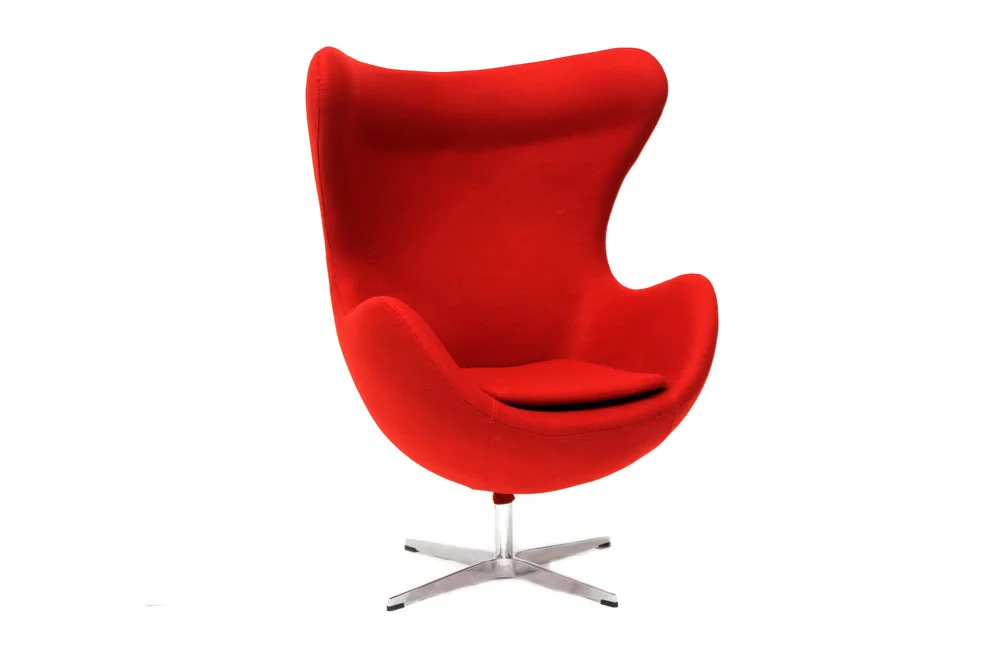 EGG TELA SILLON JACOBSEN REPLICA ROJO - MO26  *quedan pocos