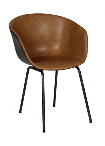 [SILLSTEL1567] STELLA SILLA TAPIZ EN PIEL VEGANA DOBLE VISTA - M25