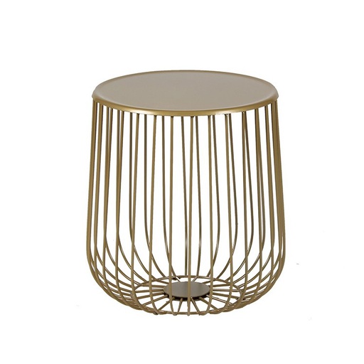 ROMA MESA LATERAL DORADA (interior o exterior)- M25