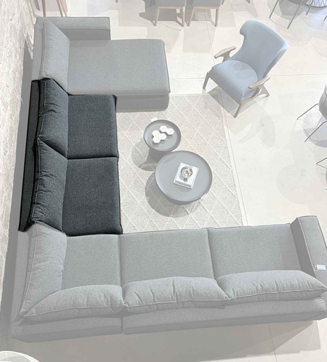 JAZMIN LOVE SEAT SIN BRAZOS - EC25