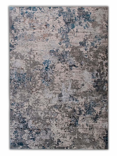 [75609] DARICA T2071 CREMA/ AZUL 240*330  E1453 TAPETE - LN25 