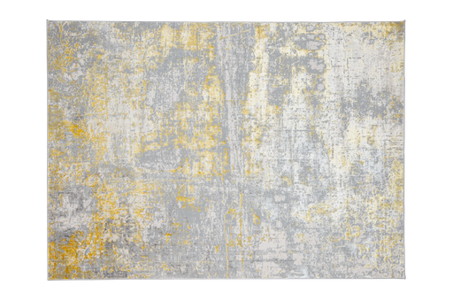 [10276] DENIZ U7010 ORO CREMA GRIS 240*330 TAPETE - LN26b 