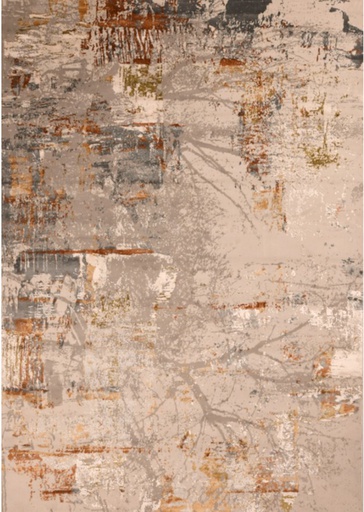 [9616] EYMEN T2207 CREMA GRIS ORO 240*330 TAPETE - LN25   - consultar disponibilidad quedan pocos