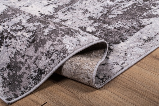 [8863] AYDA T9023 GRIS GRIS OSCURO 240*330 TAPETE - LN26