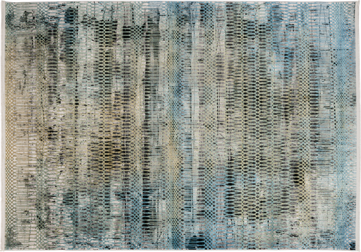 [10522] CIVITA T2271 CREMA GRIS TURQUESA 300*400 TAPETE - LN26  - Quedan pocos