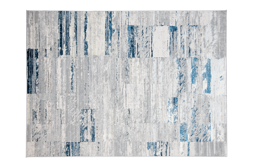 [10294] DENIZ U7015 GRIS CREMA AZUL 240*330 TAPETE - LN26  - 