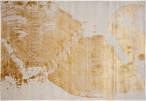 [10722] ELIF U6034 ORO TAUPE 300*400 TAPETE - LN26 - Quedan pocos