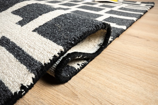 [11071] MYRA D2019 GRIS BEIGE 160*230 TAPETE PARA EXTERIOR - LN26  