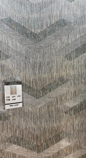[11221] TALAS T2316 GRIS CREMA 160*230 TAPETE PARA EXTERIOR - LN26 - Quedan pocos