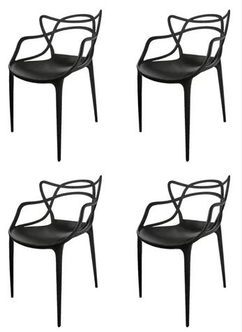 [Silla BREMEN] MASTERS SET 4 SILLAS REPLICA BREMEN - M25