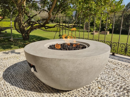 CONCRETE BOWL FIREPIT CHIMENEA - HF