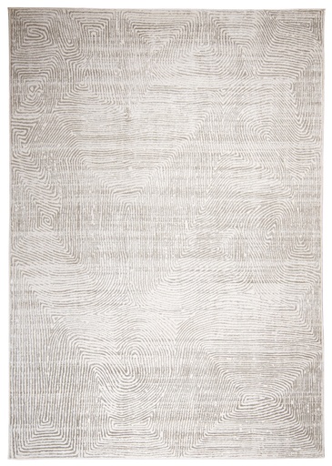 [12452] LAILA T5160 GRIS BEIGE 160*230 TAPETE - LN26