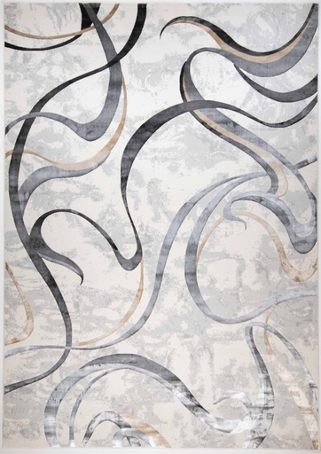 [11199] FATIMA T2322 GRIS CREMA 300x400cm TAPETE - LN26 - Quedan pocos
