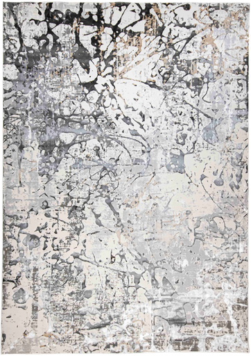 [11210] FATIMA T2324 GRIS CREMA 60x90cm TAPETE - LN26