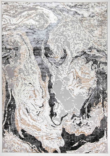 [11430] FATIMA T2338 GRIS CREMA 60x90cm TAPETE - LN26