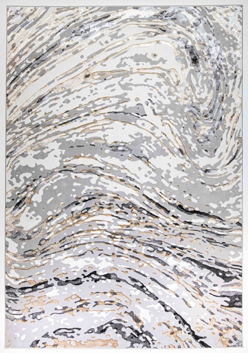 [11376] FATIMA T2340 GRIS CREMA 160*230 TAPETE - LN26