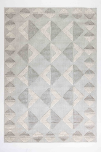 [11492] FORZA T2367 CREMA GRIS 240x330cm TAPETE PARA EXTERIOR - LN26 - Quedan pocos