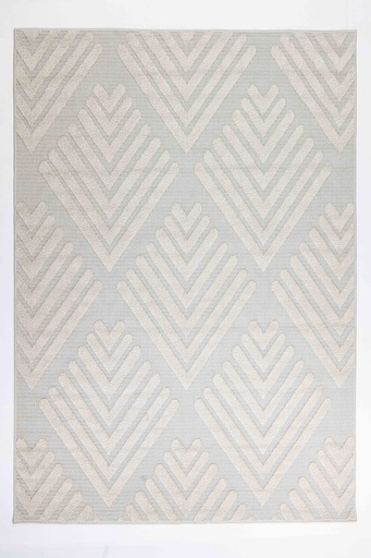 [11518] FORZA T2372 CREMA GRIS 300x400cm TAPETE PARA EXTERIOR - LN26 - Quedan pocos