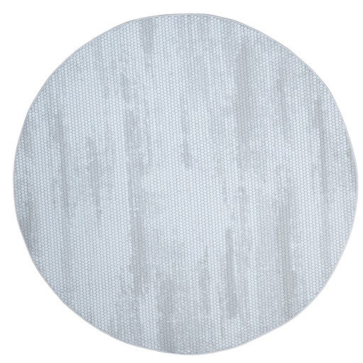 [12762] GIADA R1018 CREMA BEIGE 240 DIA TAPETE - LN26