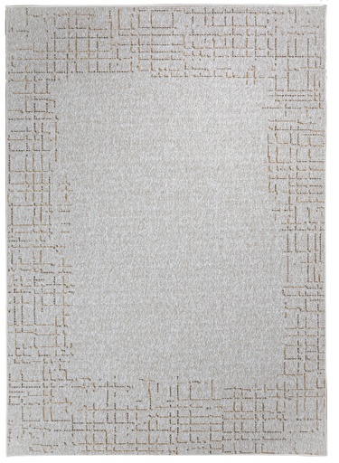 [12798] GILMA T2403 CREMA BEIGE ORO 60x90cm TAPETE - LN25