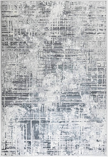 [11522] GRETA T4056 GRIS PLATA 240x330cm TAPETE - LN25