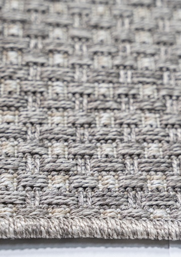 [12990] ISIS E1002 CAFÉ/ BEIGE 240 DIA TAPETE PARA EXTERIOR - LN25