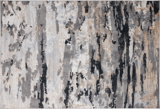 [10353] JASMINE U5009 GRIS NEGRO 200*290 TAPETE - LN26 - Quedan pocos