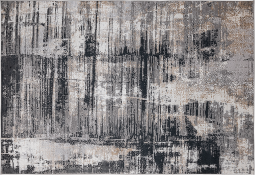 [10373] JASMINE U5013 GRIS NEGRO 200*290 TAPETE - LN26