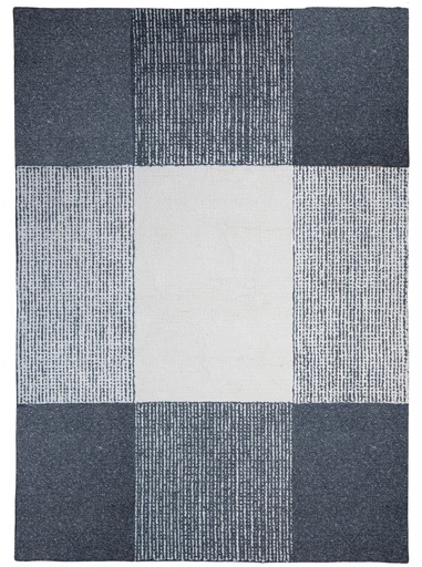 [11787] KALI D2033 GRAFITO GRIS 240x330cm TAPETE PARA EXTERIOR - LN26