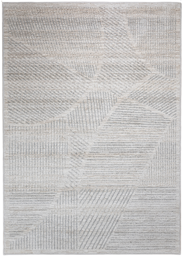 [12727] PIERA U6052 CREMA BEIGE GRIS 160*230 TAPETE - LN26