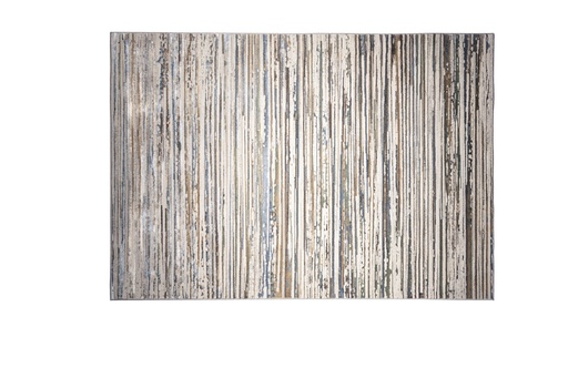 [9260] ZARIA T2200 GRIS CREMA 60x90cm TAPETE - LN26