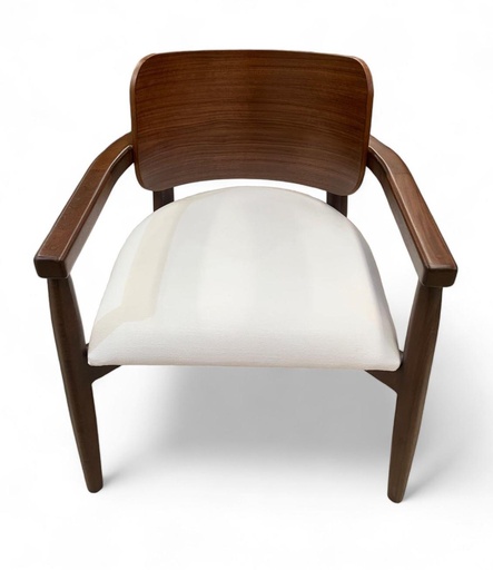 MALLORCA SILLA RESPALDO MADERA tapiz en tela g1 - Y