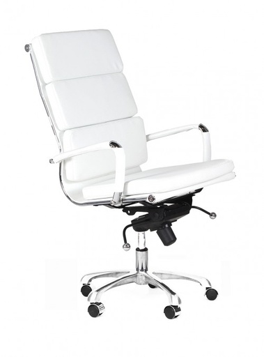 MADRID SILLA OFICINA RESPALDO ALTO BLANCA - MO26