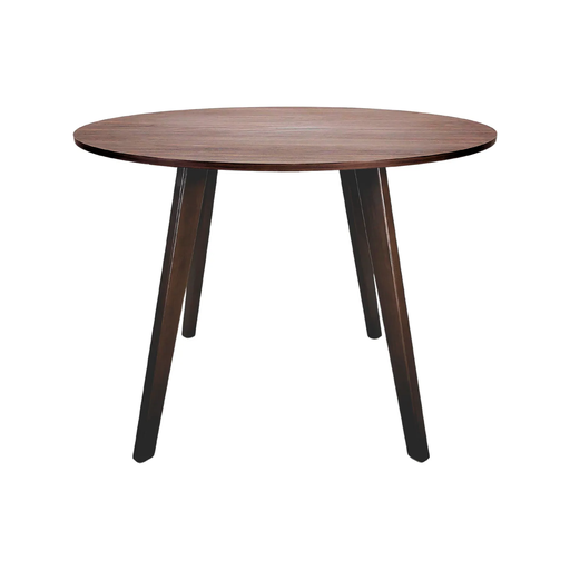 CONTEMPO MESA DE COMEDOR CIRCULAR 100 TONO NOGAL - JM26 *Quedan pocos 