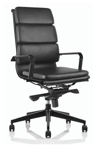 MADRID SILLA OFICINA RESPALDO ALTO NEGRA/NEGRA - MO26