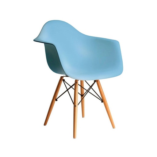 EAMES SILLA CB MADERA REPLICA BERLIN AZUL - MO26