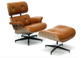 BARCELONA SILLON REPLICA AVIÑON piel genuina cafe - MO26