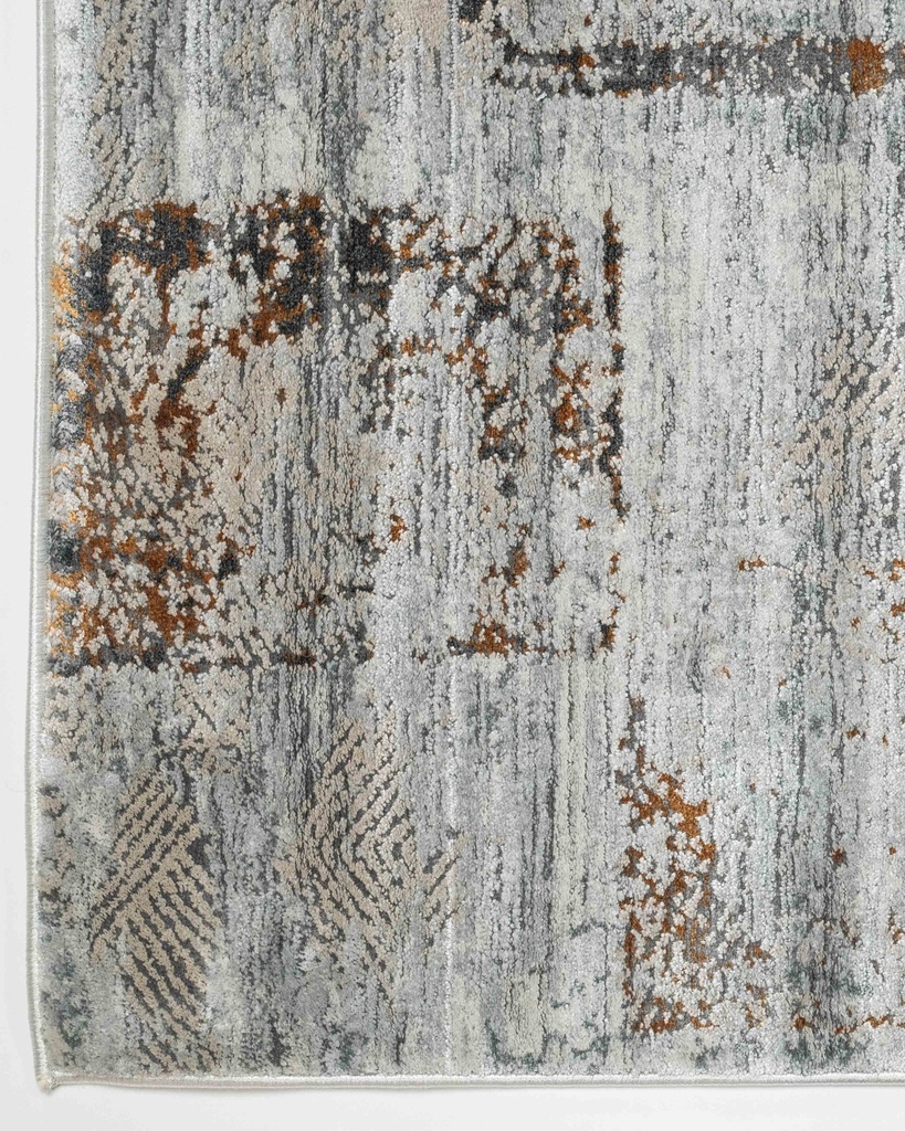 HADIM T2360 GRIS GRIS ORO 240x330cm TAPETE - LN