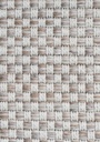 NUBIA E1008 BEIGE/ CAFÉ 300x400cm TAPETE PARA EXTERIOR - LN