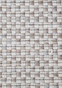 NUBIA E1010 BEIGE/ CAFÉ 240x330cm TAPETE PARA EXTERIOR - LN