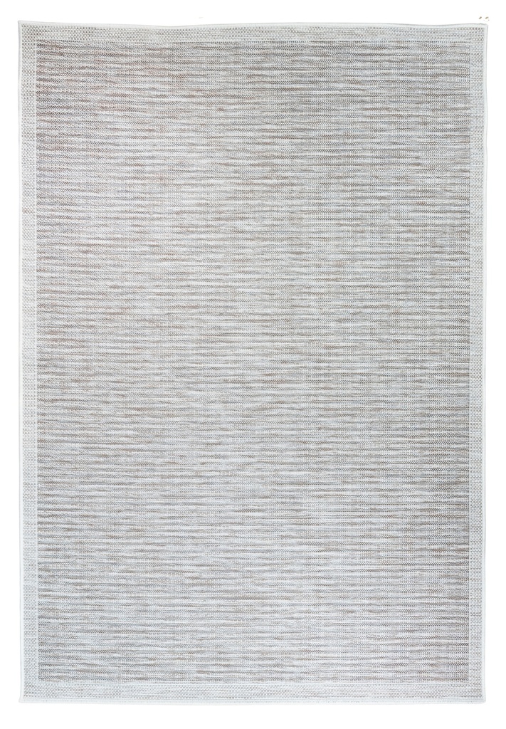 NUBIA E1011 BEIGE/ CAFÉ 200*290 TAPETE PARA EXTERIOR - LN